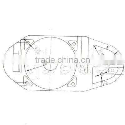 Q80 Refractory Ladle Slide Gate Plate AL-ZR-C materials