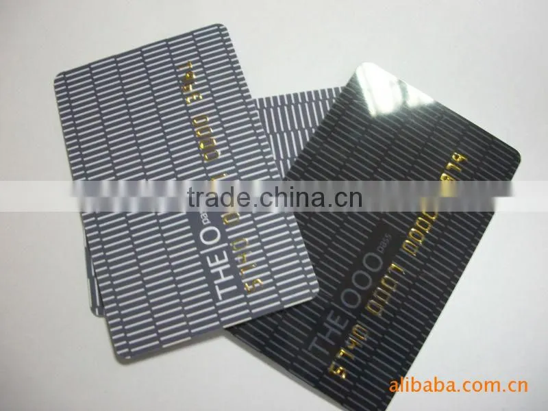 Embossed PVC card with you own deisgn or logo