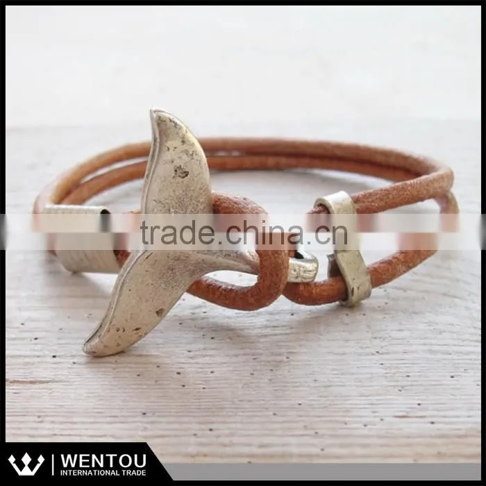 Beach Jewelry Whale Tail Bracelet