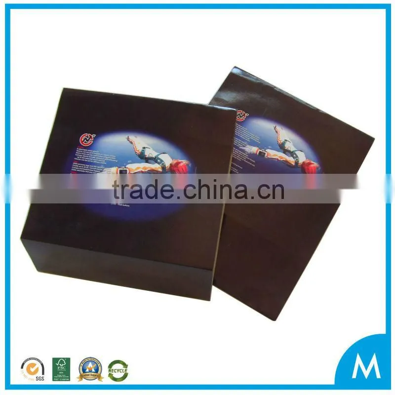 High Quality Chocolate Color Art paper sleeve fancy price