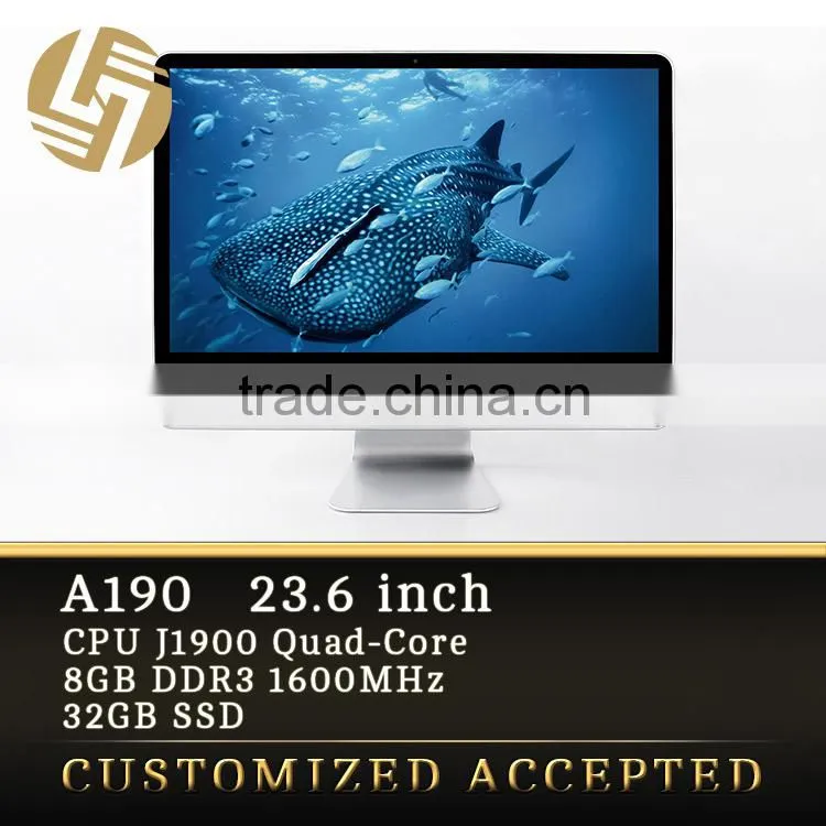 Cheap AIO Computer J1900 CPU Quad Core Linux All in One PC