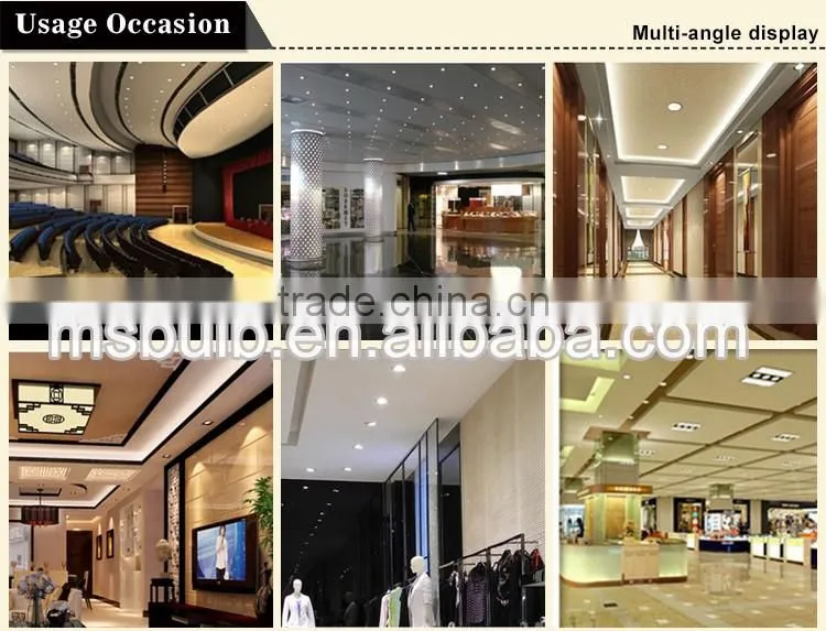Recessed round led downlight 9w cob chip led spot downlight 110-240v