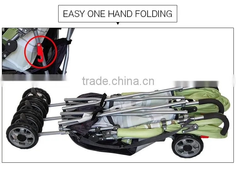 New style light baby pram baby twin stroller