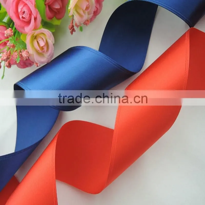 Wholesale 2" inch polyester ribbon for flower wrapping,satin ribbon for flower wrapping,top quality ribbon for flowewr wrapping