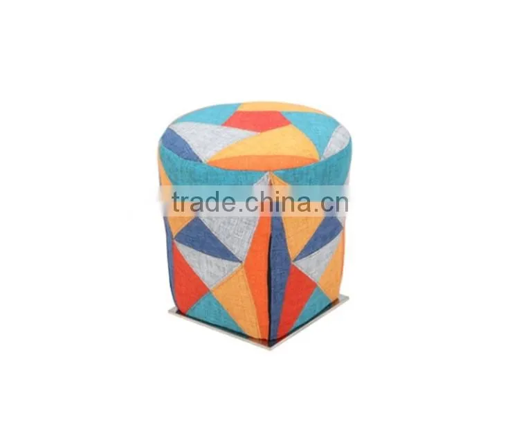 ethnic patchwork stools