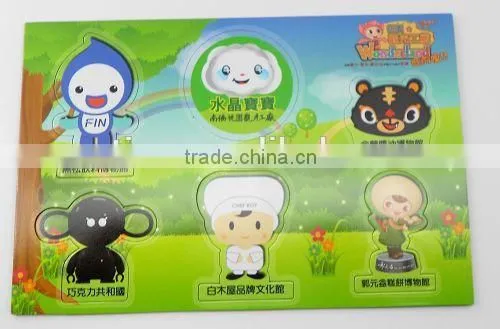 Customized fruit paper fridge magnet for kids