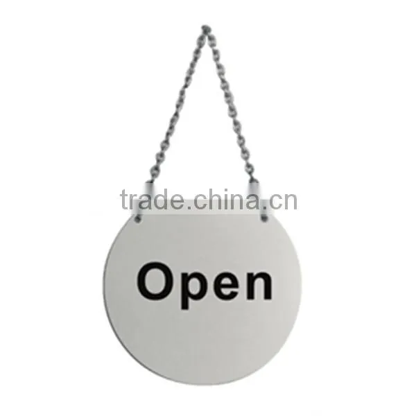 Unique design acrylic open closed door signs