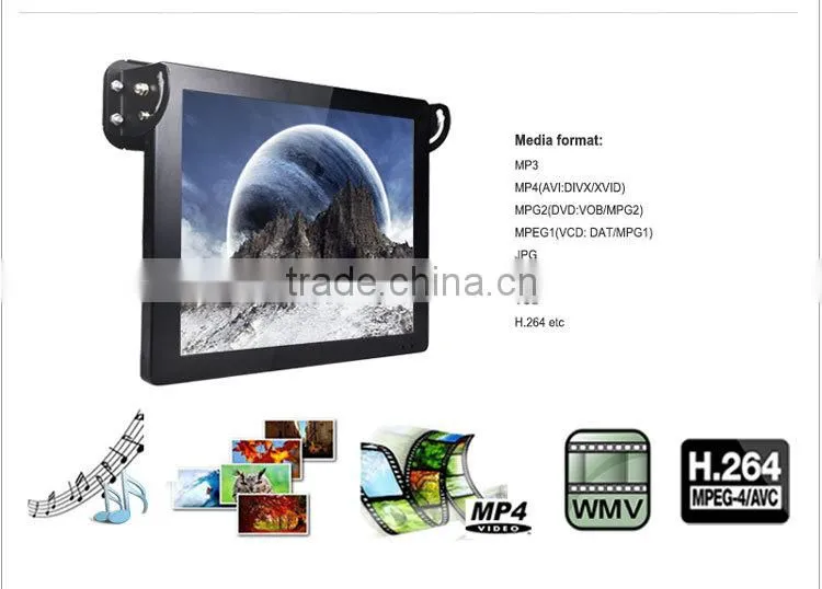 15.6" Bus Display Lcd Android Wifi Monitor Internet Monitor