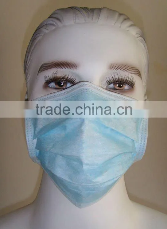 white medical sterile face mask