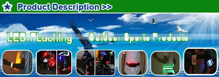 2016 Hot Selling LED Fluorescent Refletive Clothing For Road Safety At Night