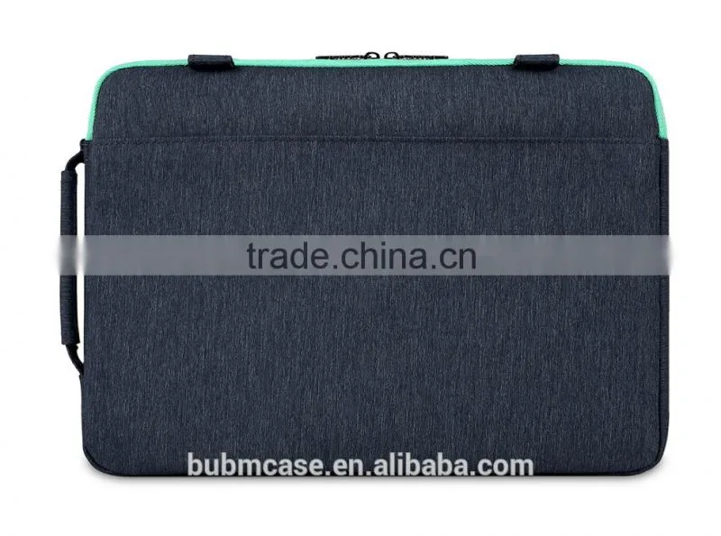 BUBM 2016 Laptop sleeve bag, neoprene laptop sleeve laptop sleeve with front pocket
