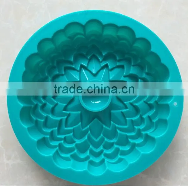 Sunflower shaped cake decorating tools silicone cheese pan ,cake pan ,soap mold