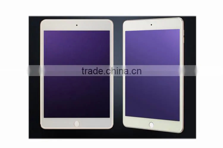 Full Body remove air bubbles anti blue light screen protector for ipad mini 4