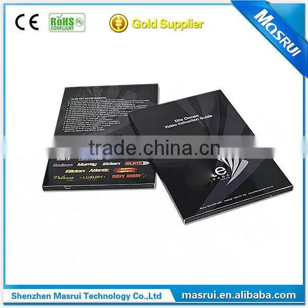 Special Design LCD Video Greeting Card LCD Video Brochure Digital video in folder with customized printing