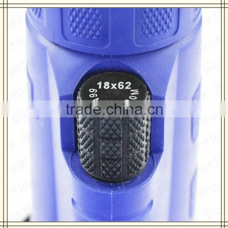 18x62 high quality zoom compact optical lens long range handheld monocular for travel