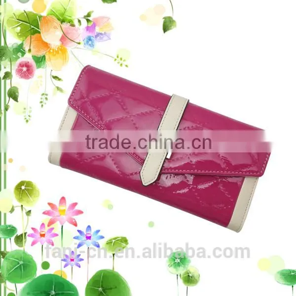 Splendid and posh style clutch leather purse and wallet for women