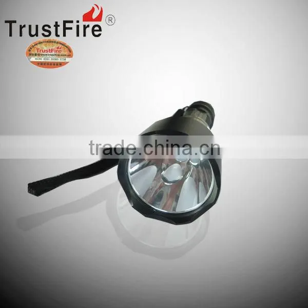 factory sales TrustFire F15-T6 rechargeable zoomable led flashlight outdoor camping led flashlight