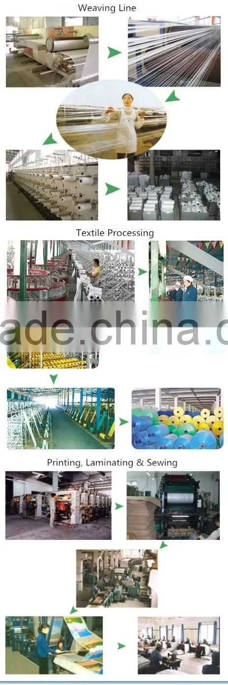 PP woven bags fertilizer bag with customized surface handling