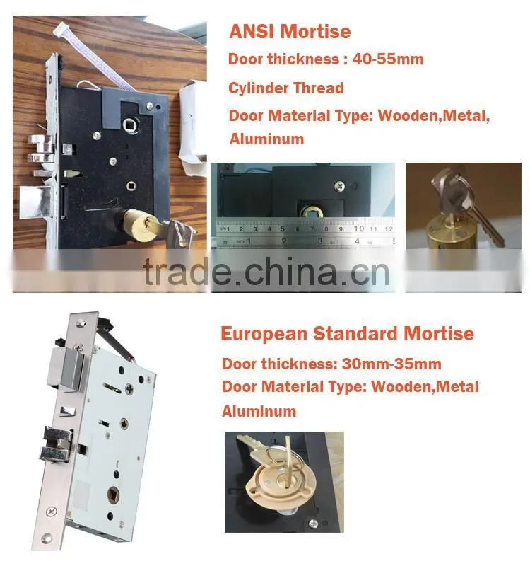 K-3000FTQGT2 Utra Low Power Consumption Smart Card Door lock,RFID Lock