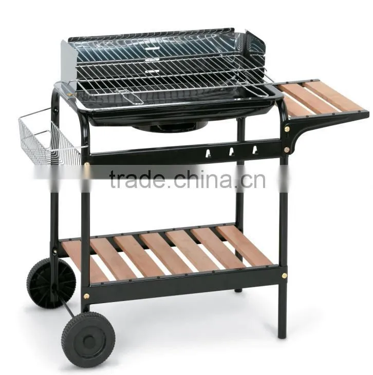 Iron grill design tabletop charcoal grill---YH23015E