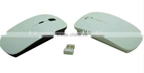 China supply hot selling best quality blank 3D sublimation wireless mouse