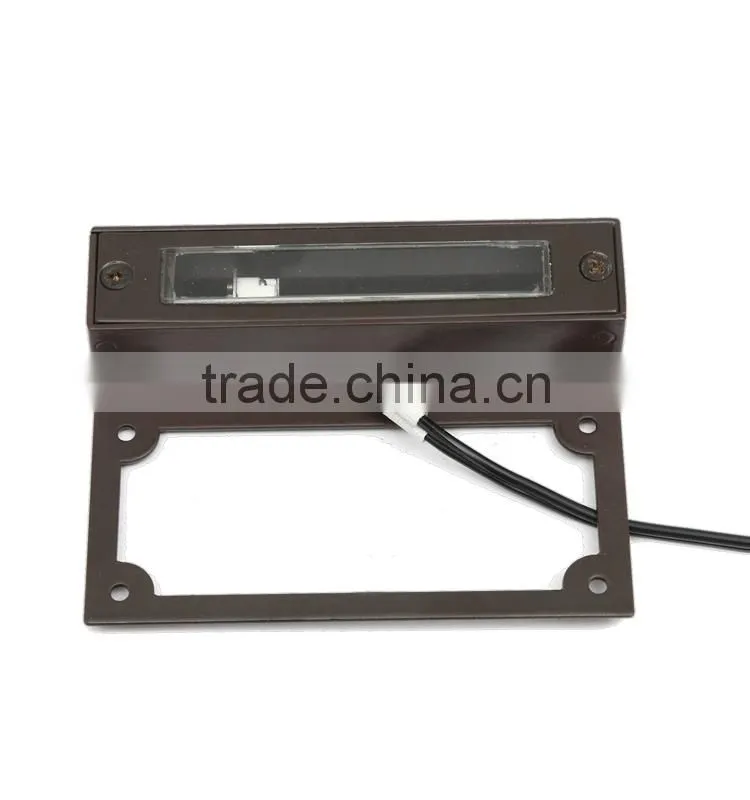 led light outdoor wall recessed led recessed light step light