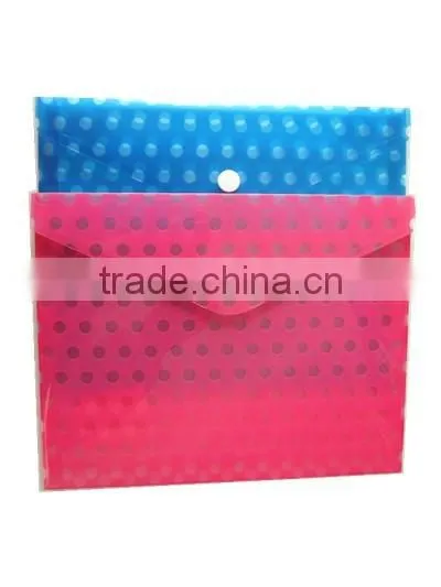 document bag ,file bag with fastener customized file bag