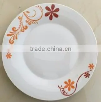 China factory wholesale Algeria market supply porcelain dinner plate