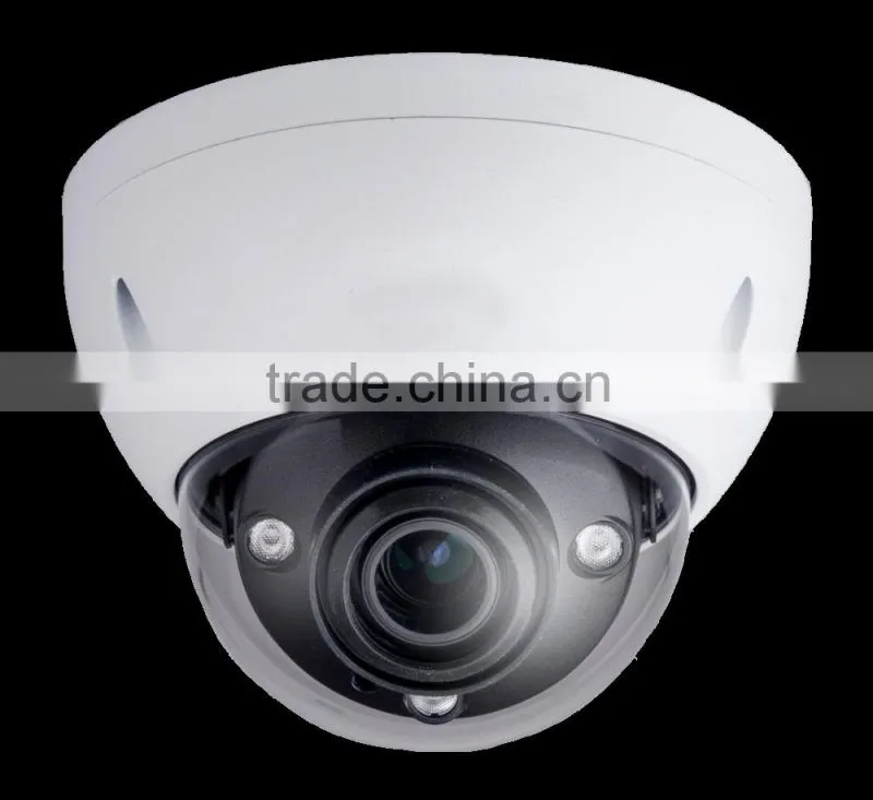 Water/Vandal-proof 4MP HD WDR IR Smart IP Dome Network Camera with Audio/Alarm