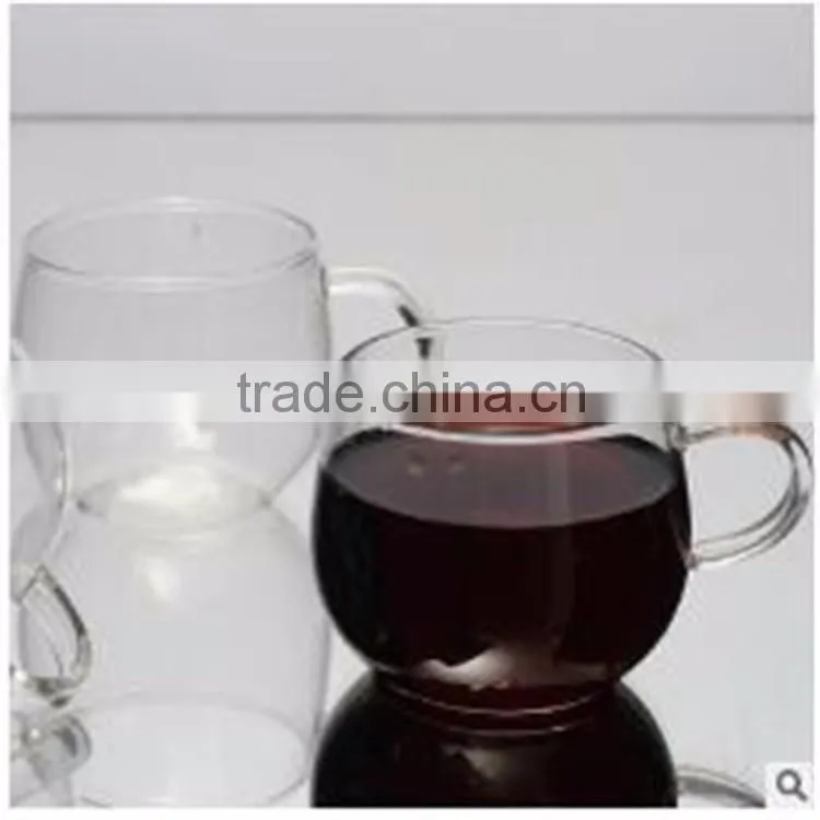 Small order can be accepted ! high temperature resistant borosilicate glass cup,tea/coffee glass cup wholesale