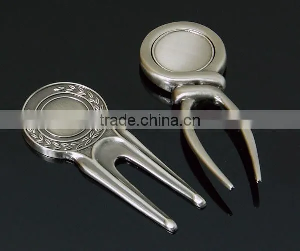 custom golf divot repair tool,golf divot tool,golf fork