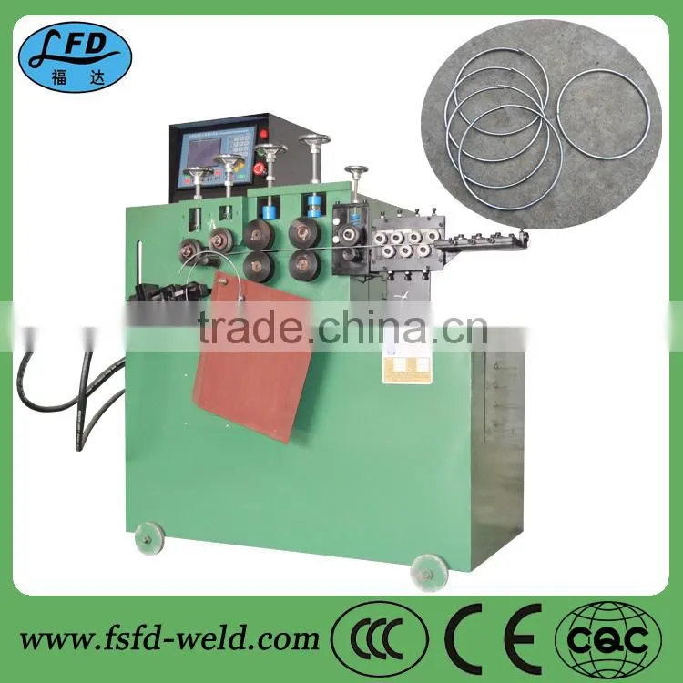 Price of steel wire round bending machine O ring making machine
