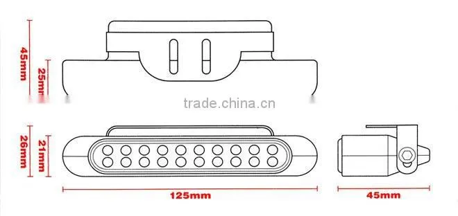Good Quality Super brightness Car LED Daytime Running Light, DRL