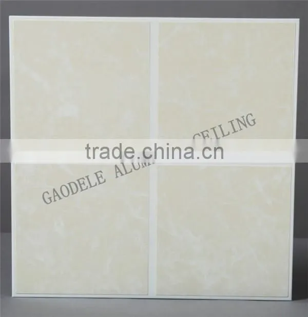 Stone Pattern Aluminum Ceiling for Bathroom 300*300mm