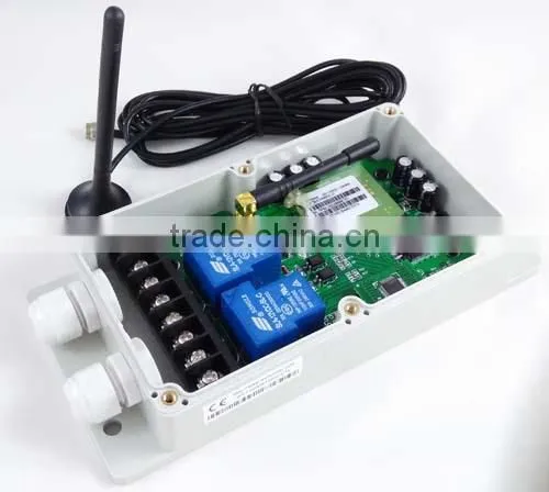 GSM remote switch box double Relay output