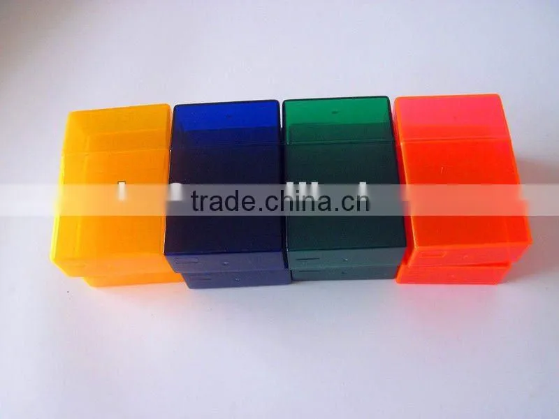 Plastic cigarette case, transparent original color cigarette box