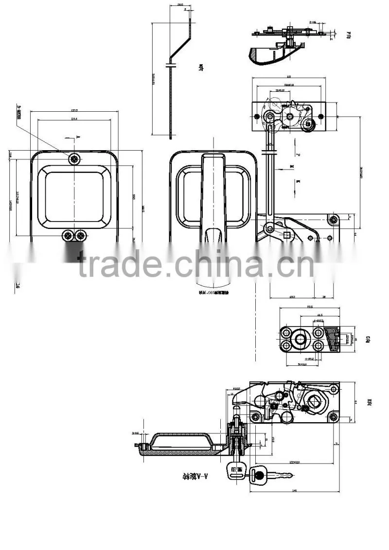 Wholesale High Security Car Engine Lock System, car central locking system
