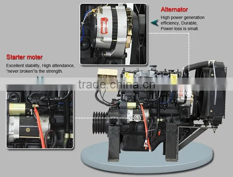 26.5kw 4 cylinder diesel engine for marine diesel genrerator 495CD