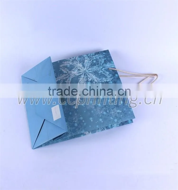 tea paper packaging bag with ribbon handles