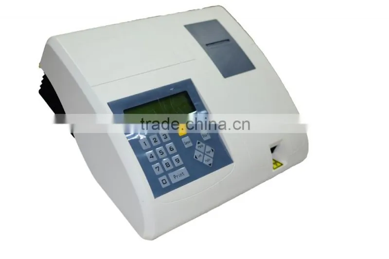 Professional Semi-Auto Urine Analyzer RUA-100 for PH, Nitrite, Protein Glucose, occult blood, bilirubin by CE ISO approved