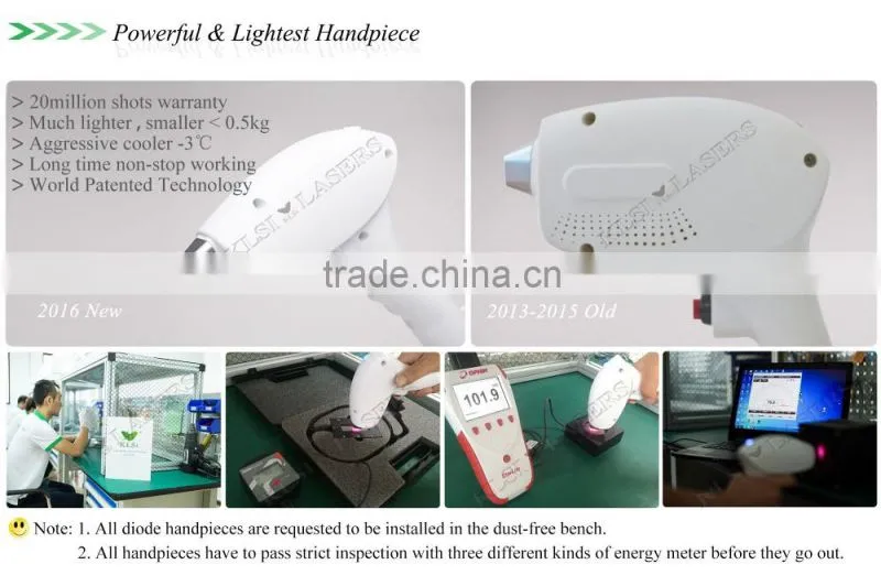 Factory Price German Laser Bars fast and easy hair removal 810 diode laser