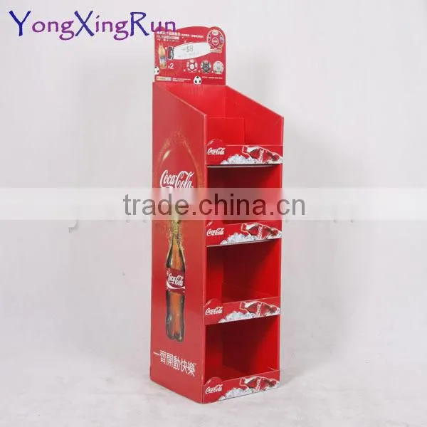 cardboard display stand food display floor display