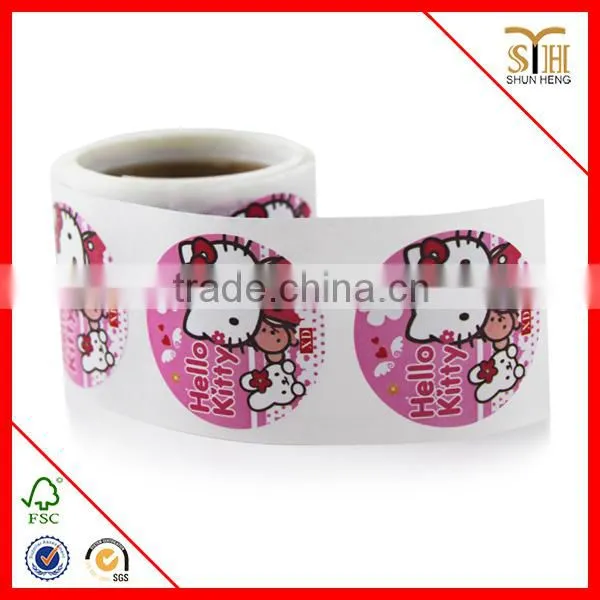 hello kitty cat roll sticker