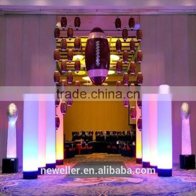 China Manufacture top sell lighting inflatable pillar With Good Price