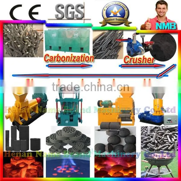 China wood pallet block making machine