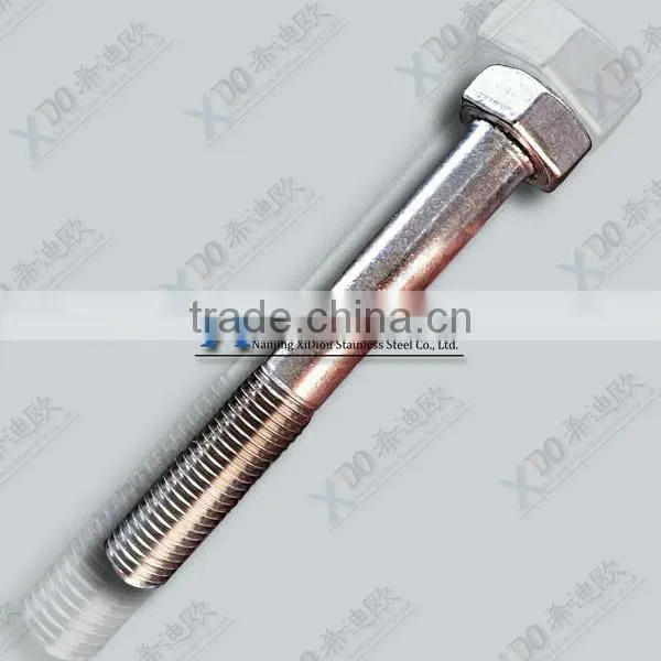 Inconel601. Inconel625. Inconel600 stainless steel din931 hex bolt