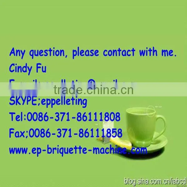 New Design Screw Type Charcoal Briquette Press