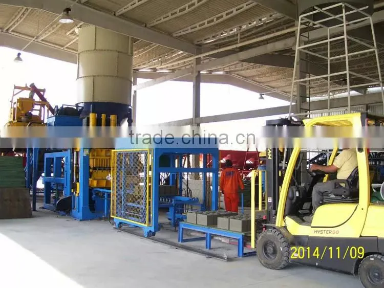 Hydraulic paving standard block brick making machine