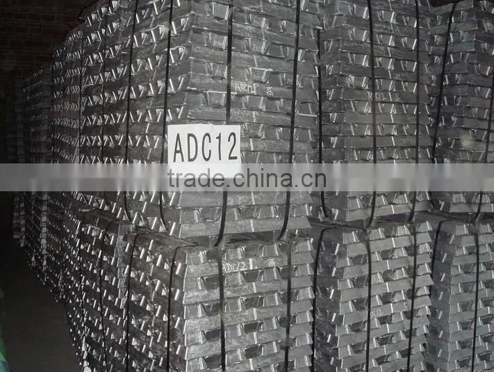 Aluminium ingot adc12