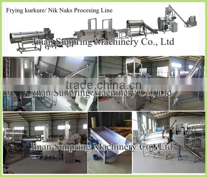 Extruded Kurkure Snacks Machinery